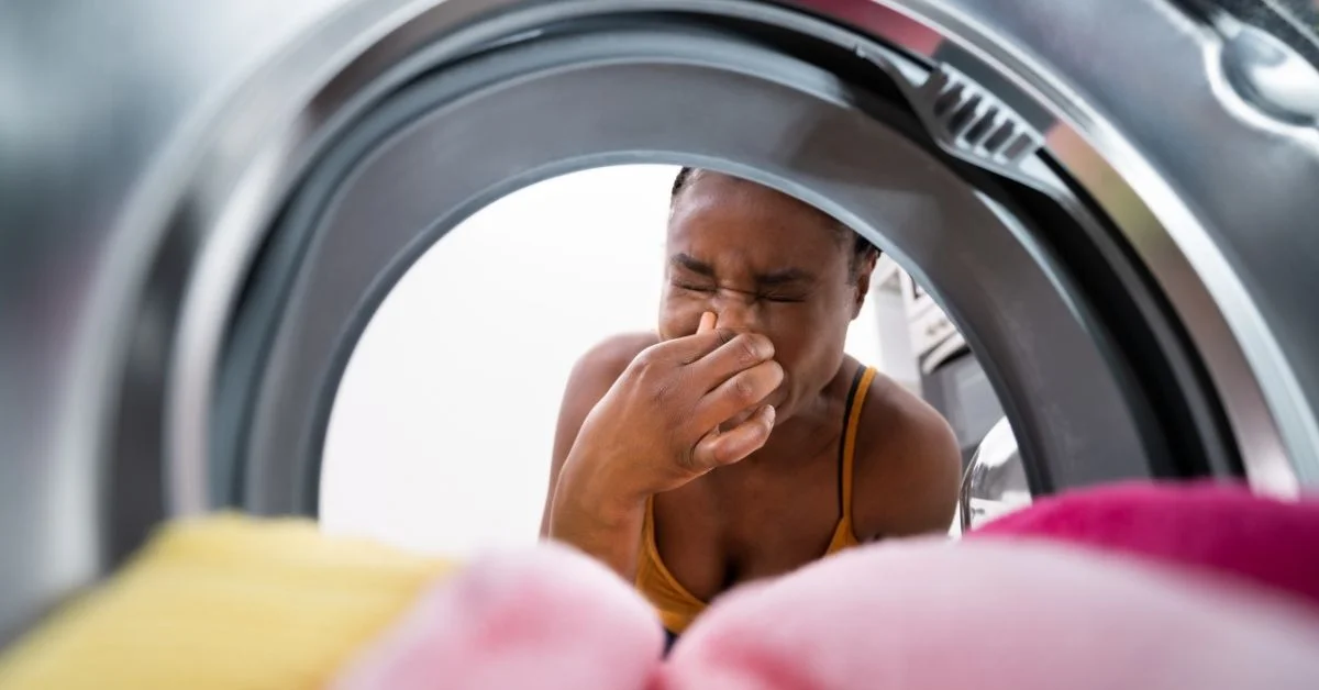 Clean a smelly washing machine