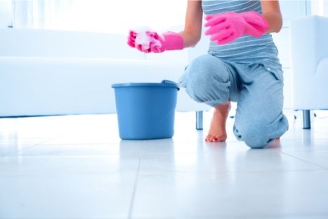 Cleaning the grout is easy with simple cleaning tips