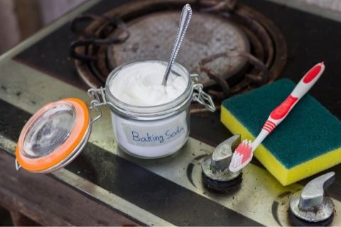 Prepare the materials for oven cleaning
