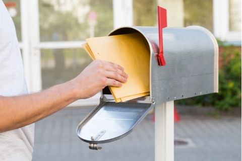 Check the letters everyday to sort your mailbox