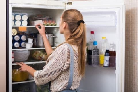 Checking your fridge weekly is a good habit