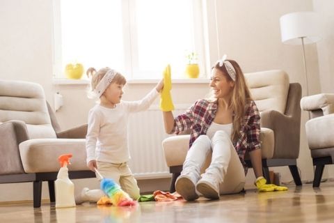 A clean home reduces allergies