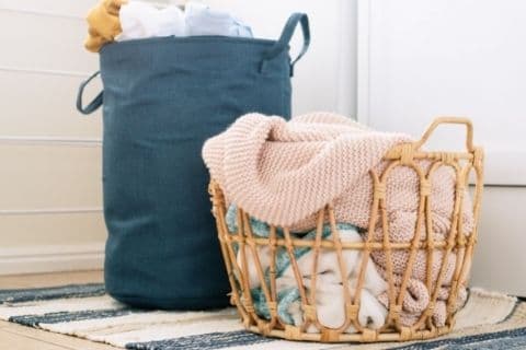 Clean the laundry hampers