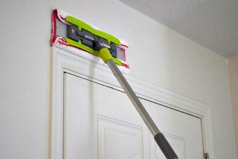Dust and wash the walls
