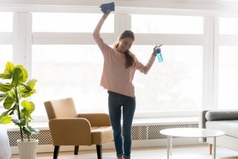 Physical health benefits of a clean home