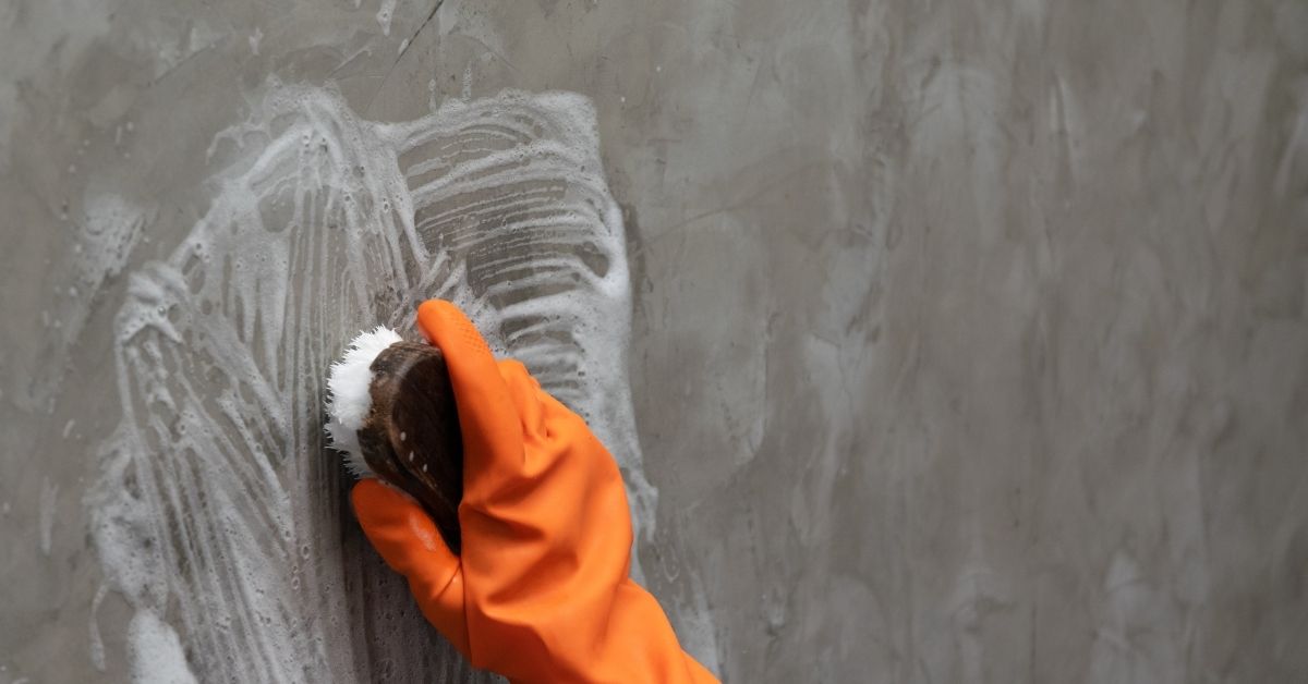 Clean the walls