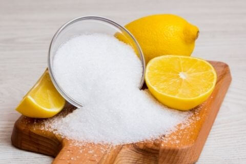 Clean dishwasher citric acid