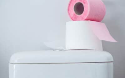 What should you use to clean the toilet tank effectively?