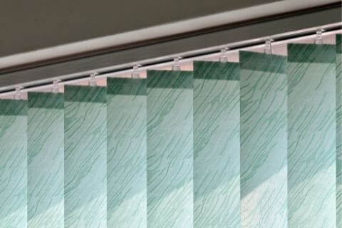 clean old vertical blinds