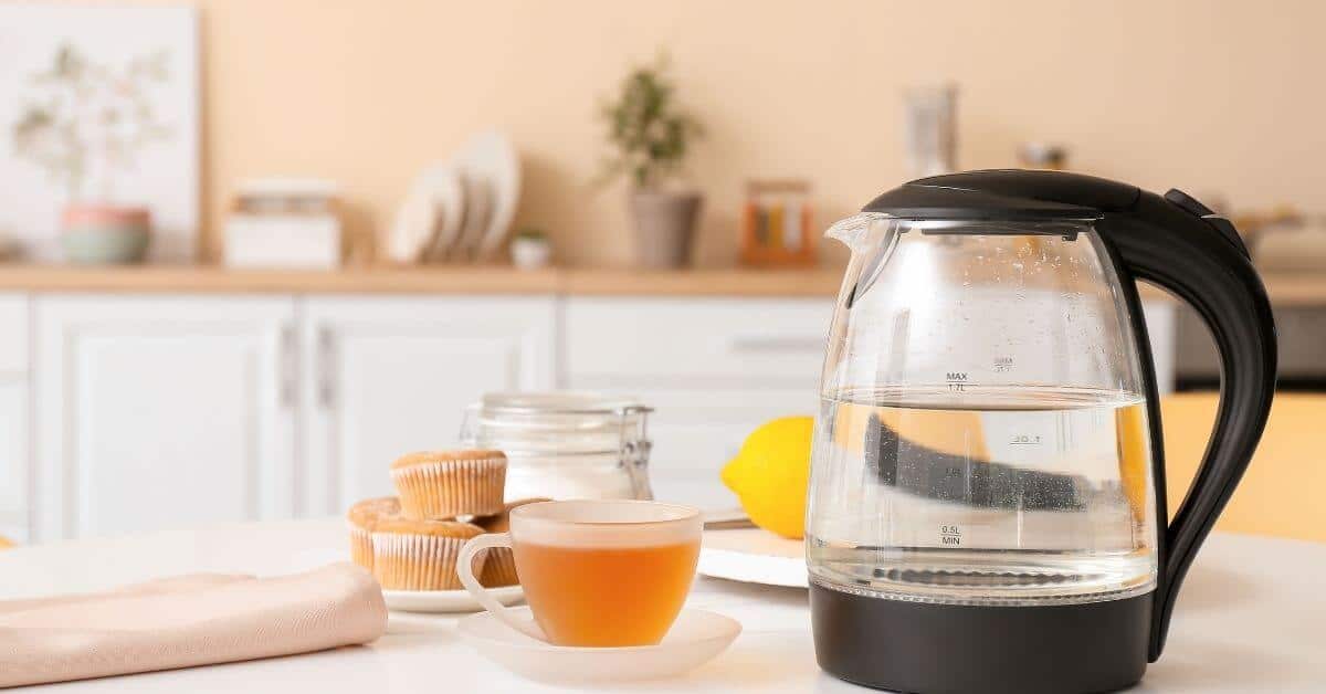 how to clean electric kettle