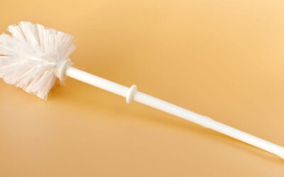 What are the best ways to clean the toilet brush?