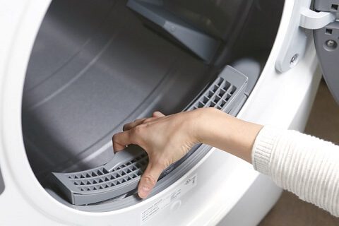 lint-trap-on-front-load-dryer