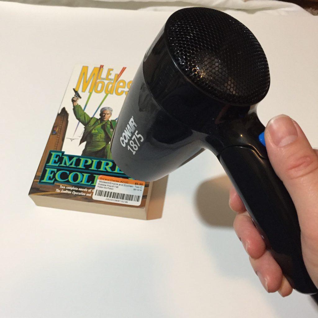 remove-stickers-by-hairdryer
