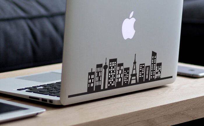 Remove stickers from Macbook (source: Internet)