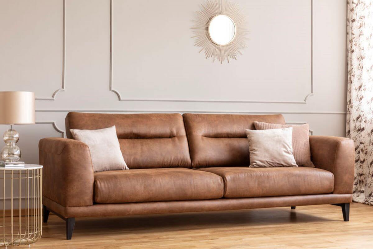 How to clean a leather couch