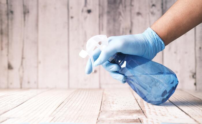 Best Cleaning Practice - Spray disinfection (Source: Internet)