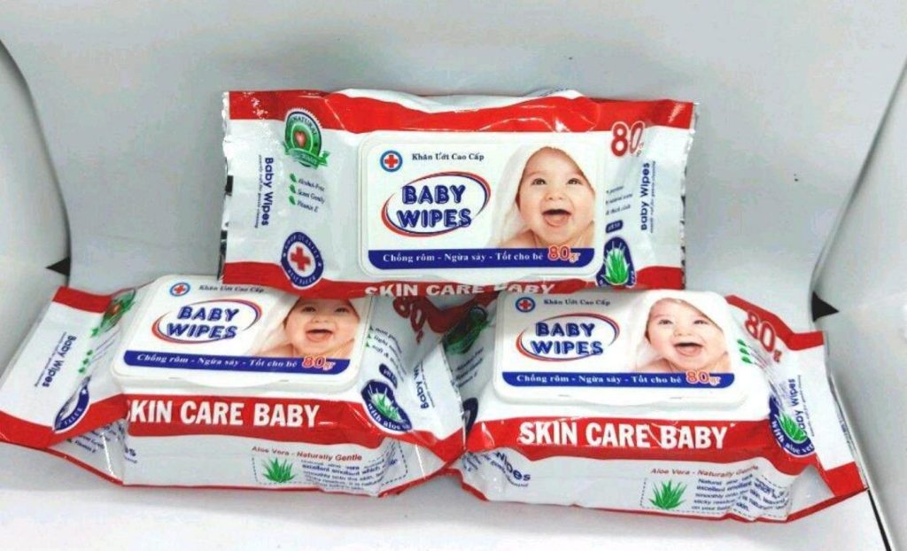 Stain Remover for All Fabrics: Baby Wipes