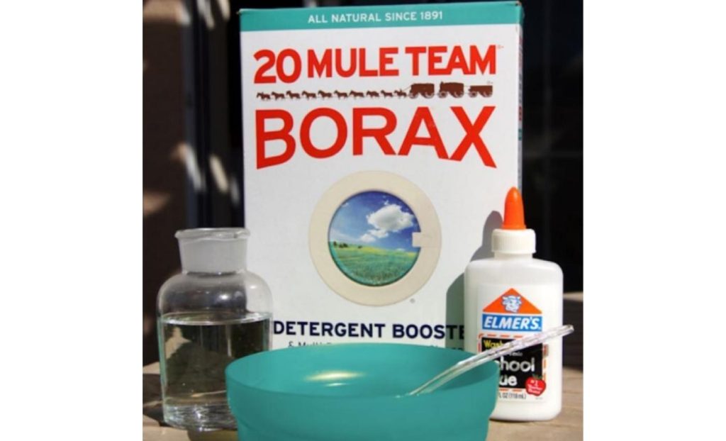 Carpet stain remover: Borax