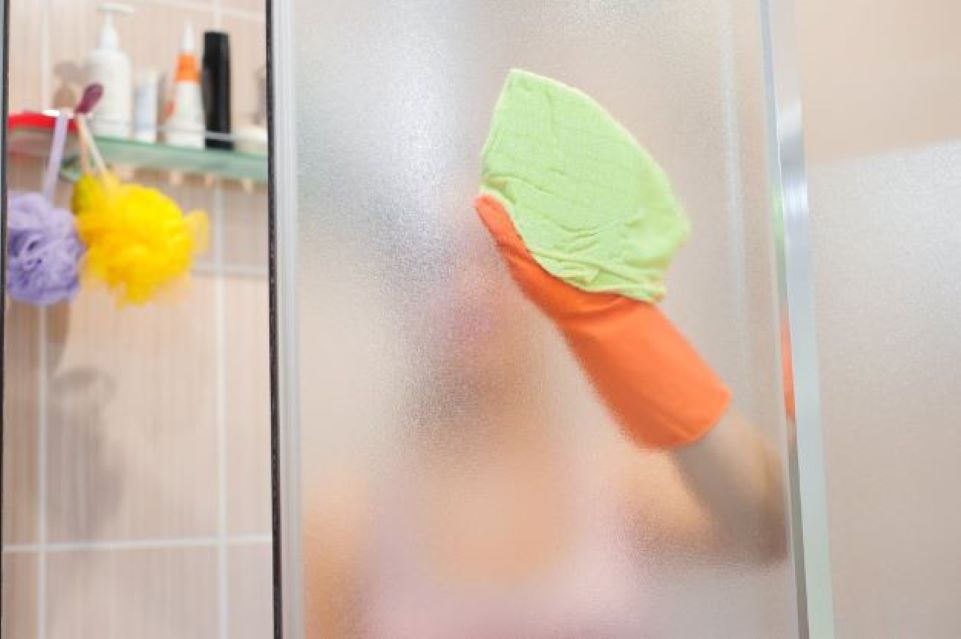 What is the best cleaner for glass shower doors