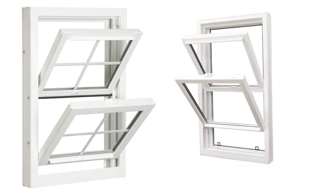 Double-hung windows