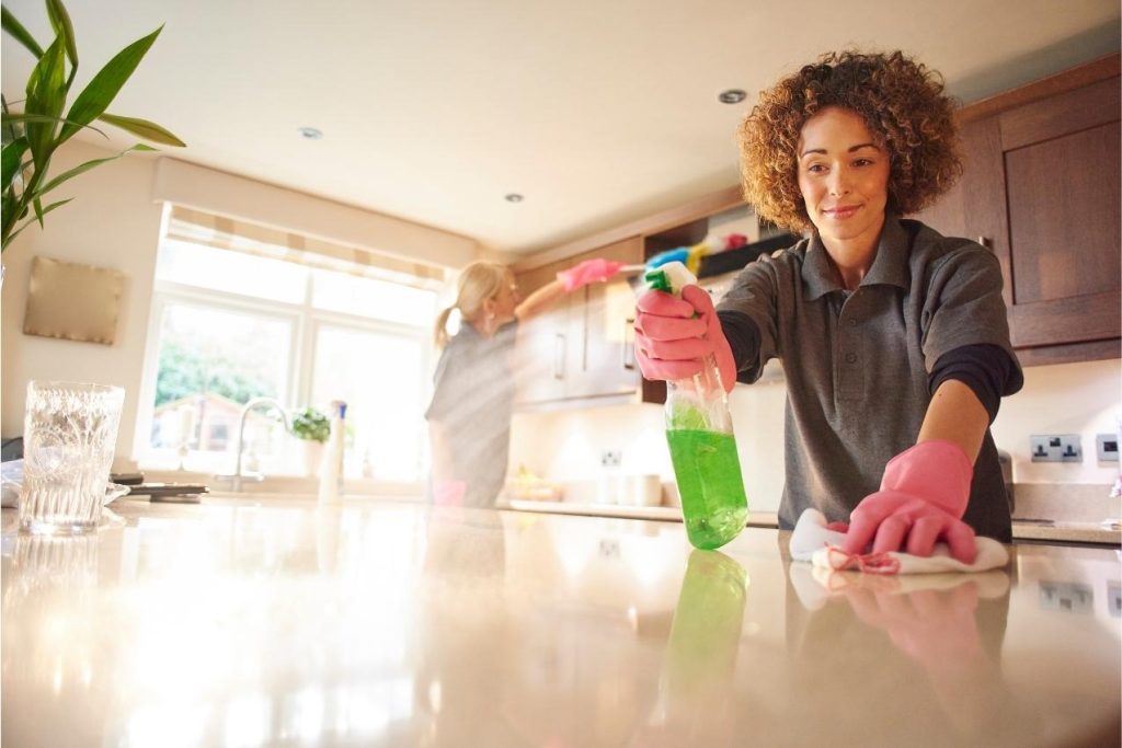 Hiring an individual cleaner is suitable for some Airbnb owner 