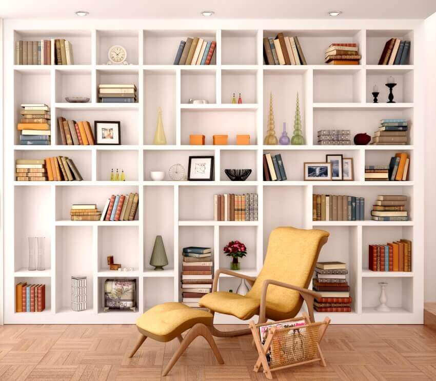 Makeover your shelves