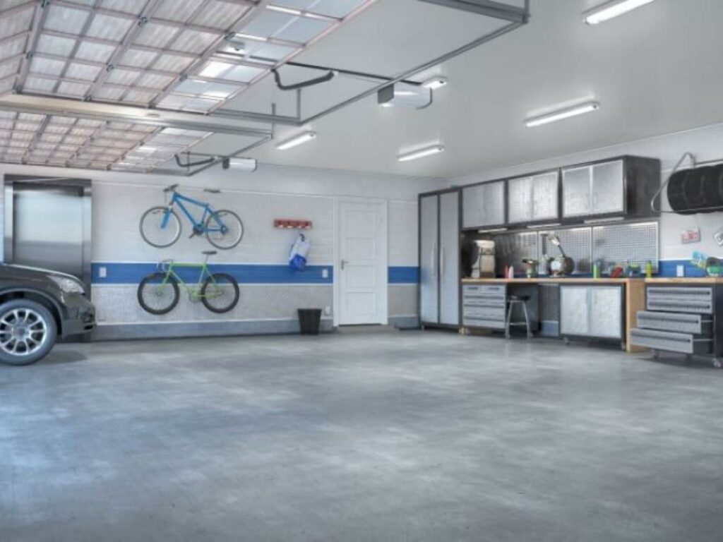 Epoxy garage floor (Source: Internet)