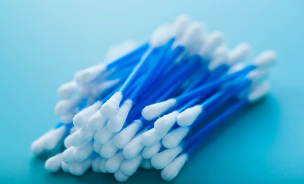Cotton swabs have an incredible use