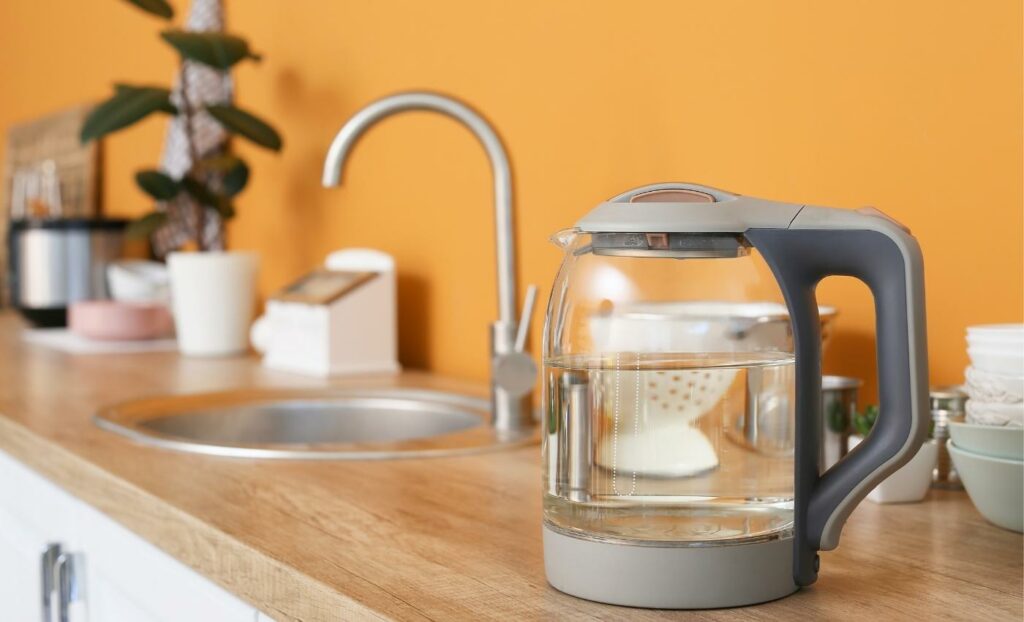 Electric kettles are low maintenance 