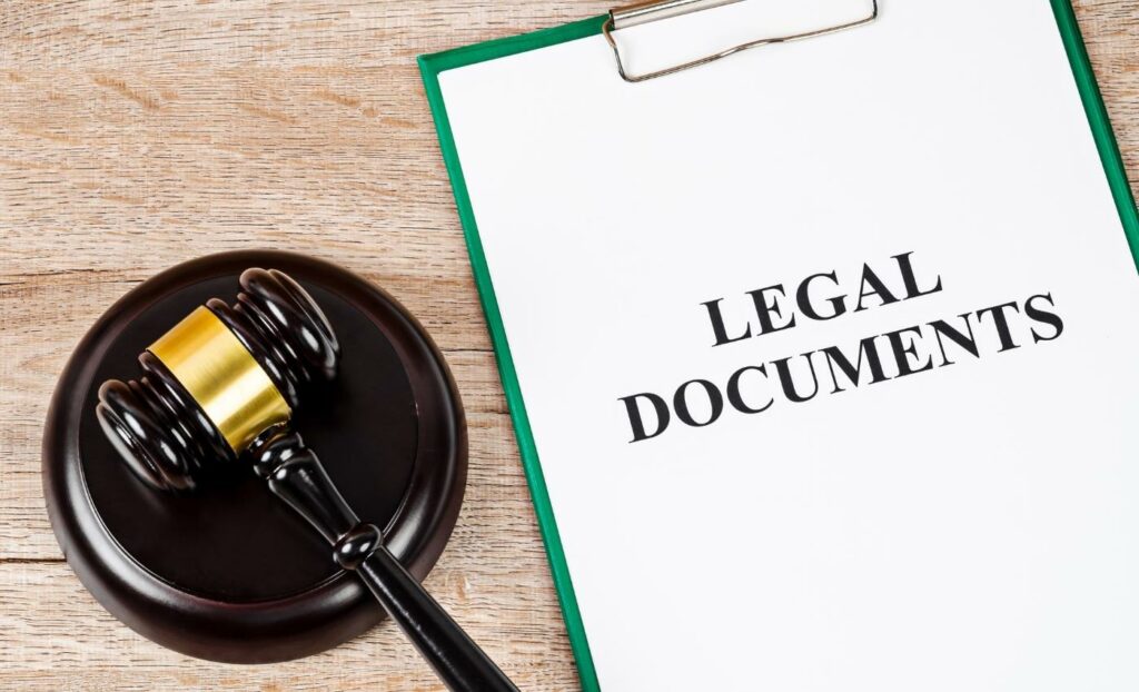 Securely managing legal documents