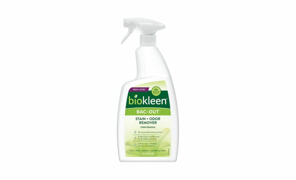 Stain Remover: Biokleen’s Bac-Out Stain Remover (Source: Internet)