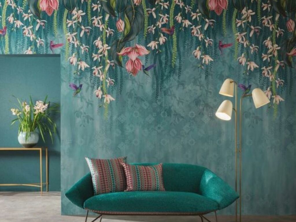 Green garden living room (Source: Internet)