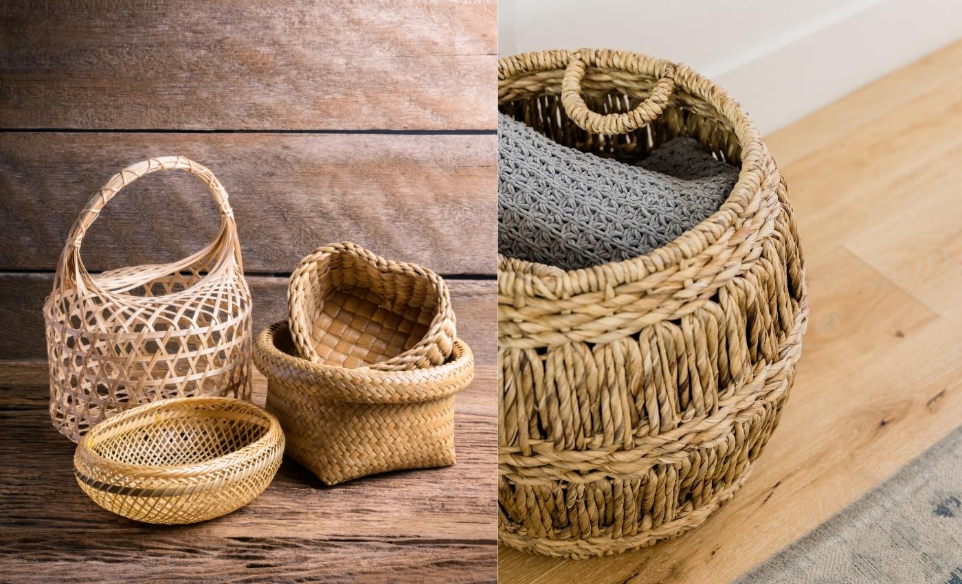 Wicker basket cleaning tricks