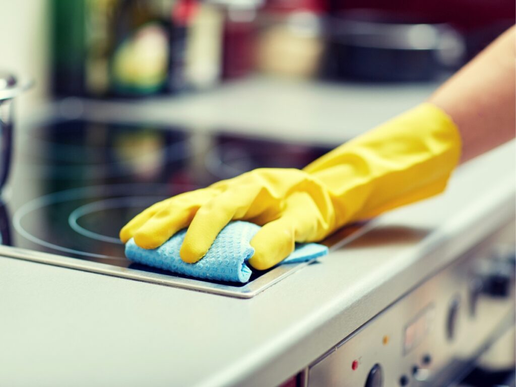 Clean the kitchen (Source: Internet)