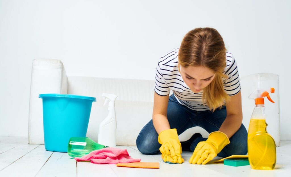cleaning home is good for physical health