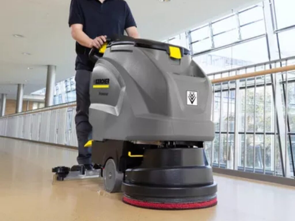 Commercial Floor Scrubber (Source: Internet)