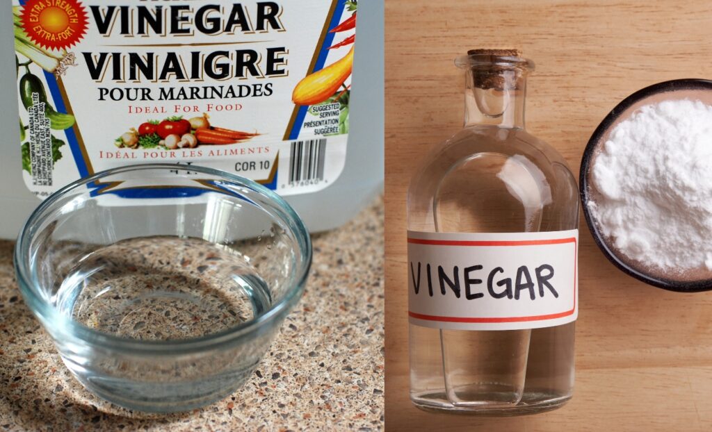 The difference between cleaning vinegar and white vinegar
