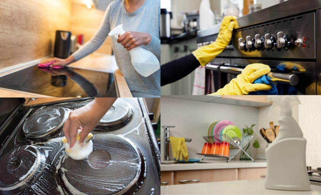 Deep clean the kitchen