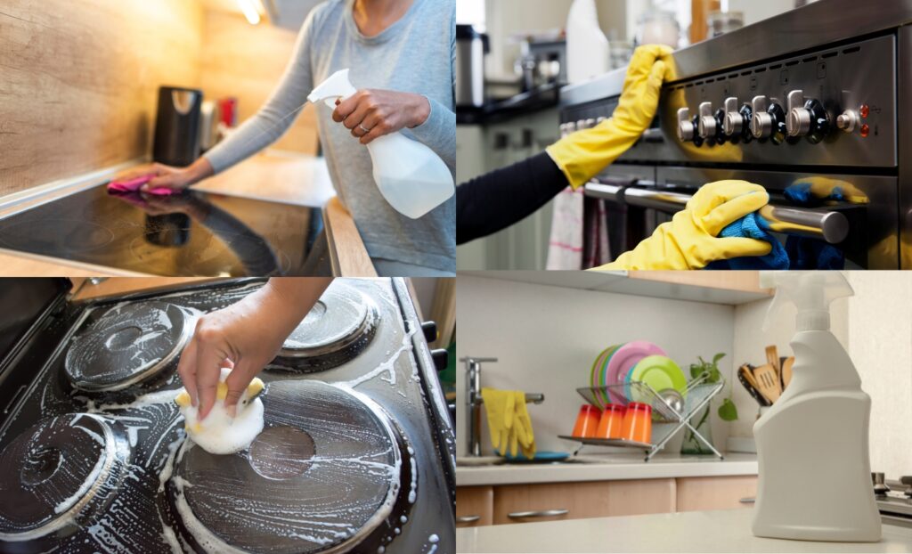 Deep clean the kitchen