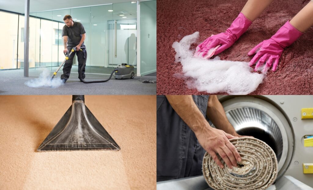 Carpet cleaning price per method