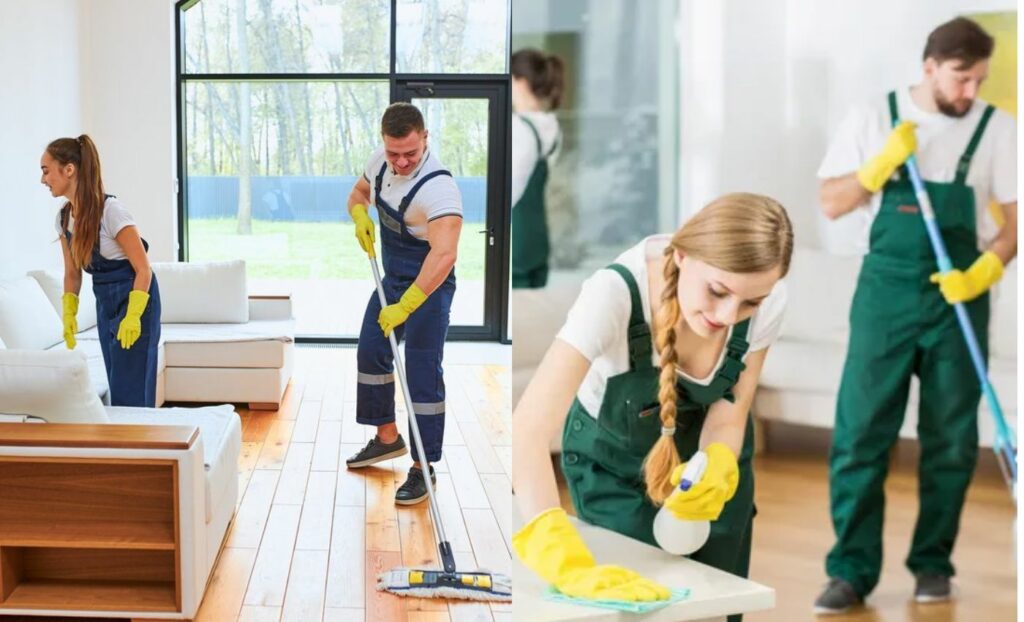 Post-Construction Cleaning: Living room (Source: Internet)