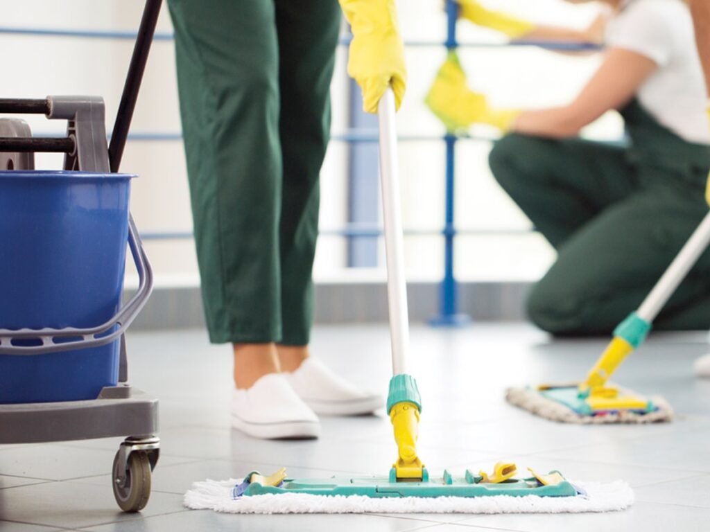 Standard cleaning floor (Source: Internet)