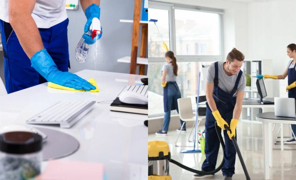 Janitorial cleaning includes a wide range of small, everyday cleaning tasks (Source: Internet)