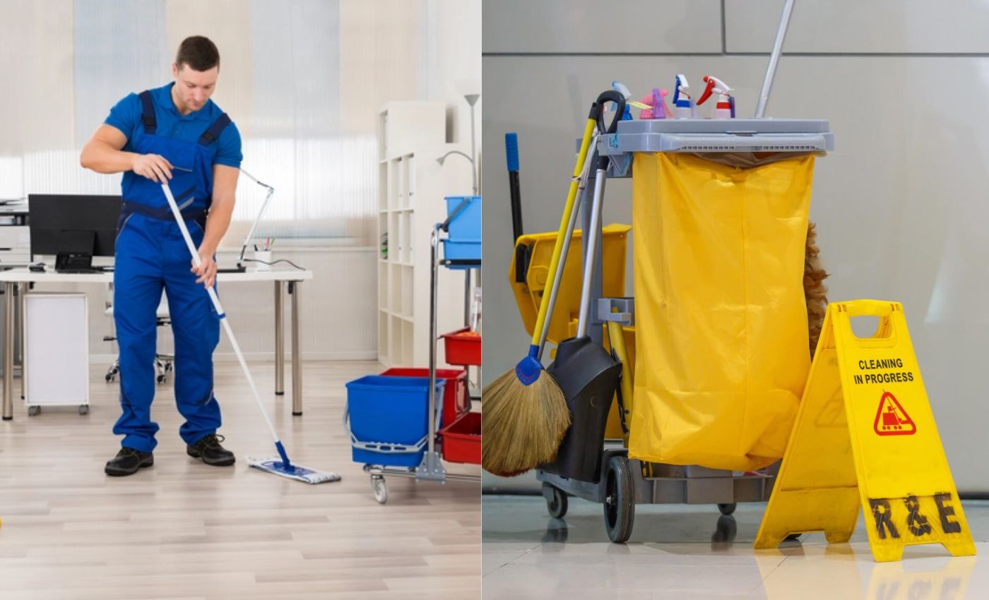 janitorial cleaning checklist for office