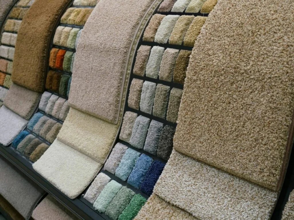 Types of carpet fibers (Source: Internet)