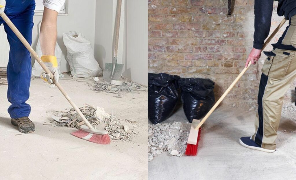 After finishing the construction, you can start doing the post-construction cleaning  (Source: Internet)