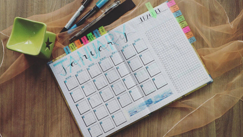 Create a schedule that suits you