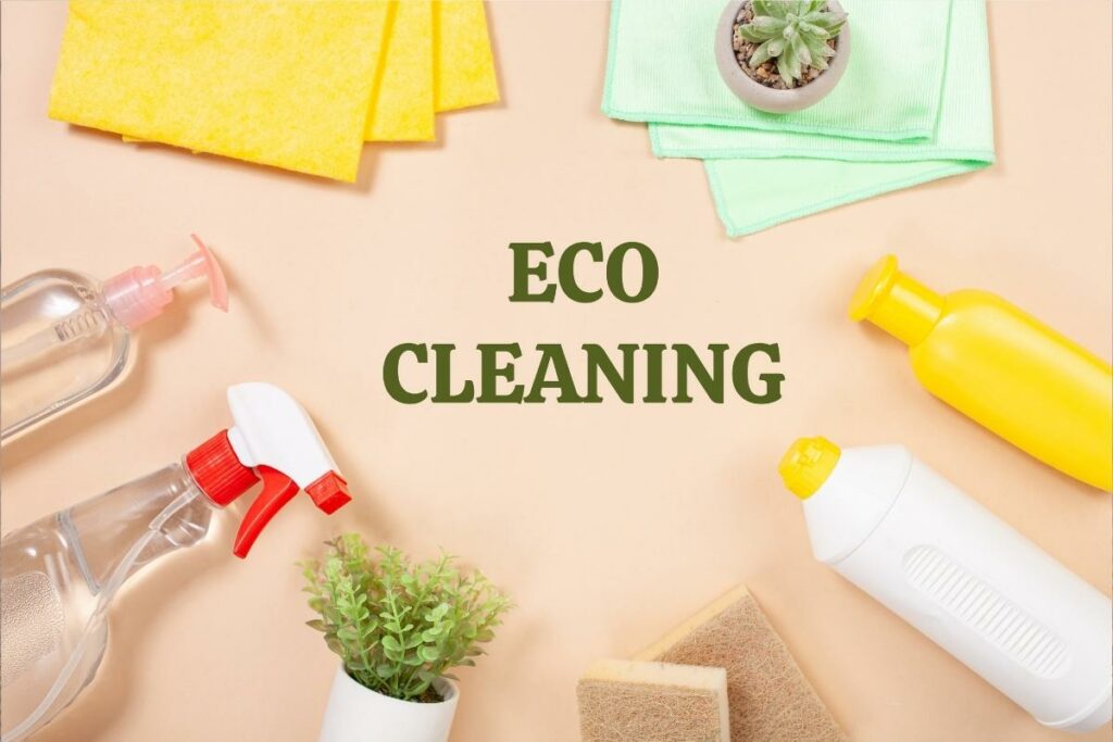 Vinegar is an eco-friendly cleaning solution