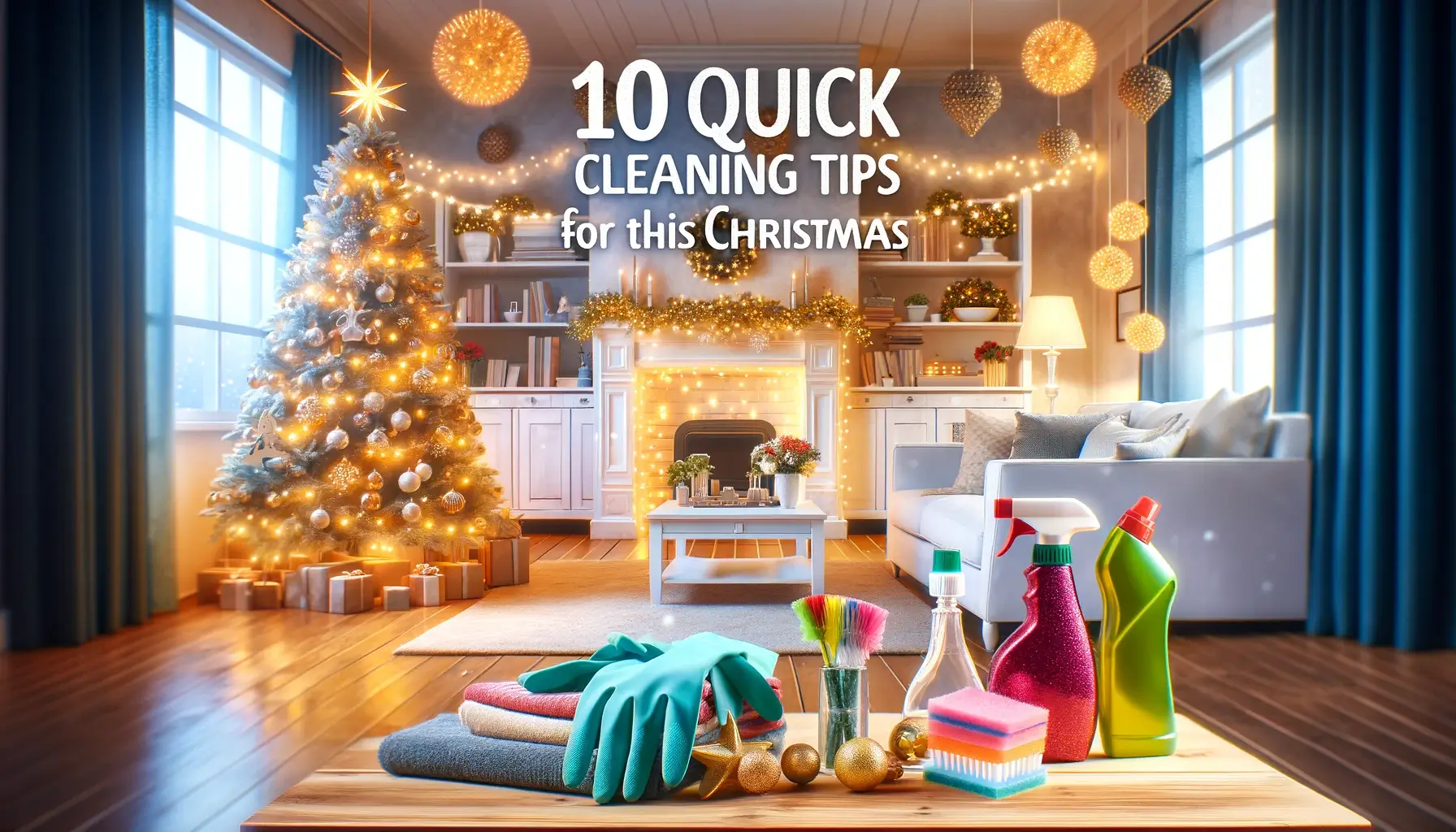 10 Quick Cleaning Tips to Get Your Home Ready for Christmas Guests