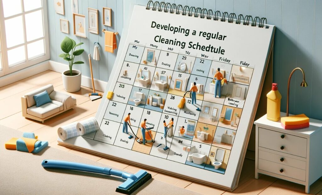 Developing a Regular Cleaning Schedule